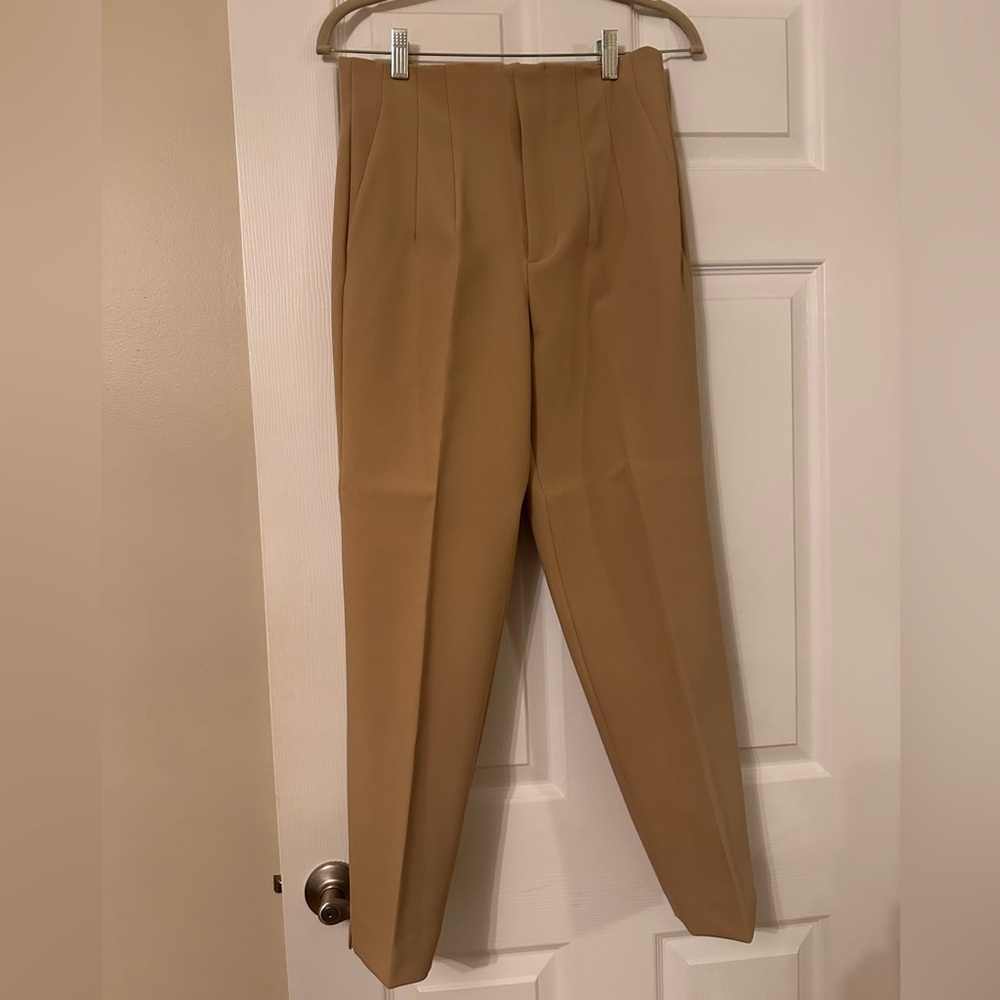 Zara Tan Pants Size 4